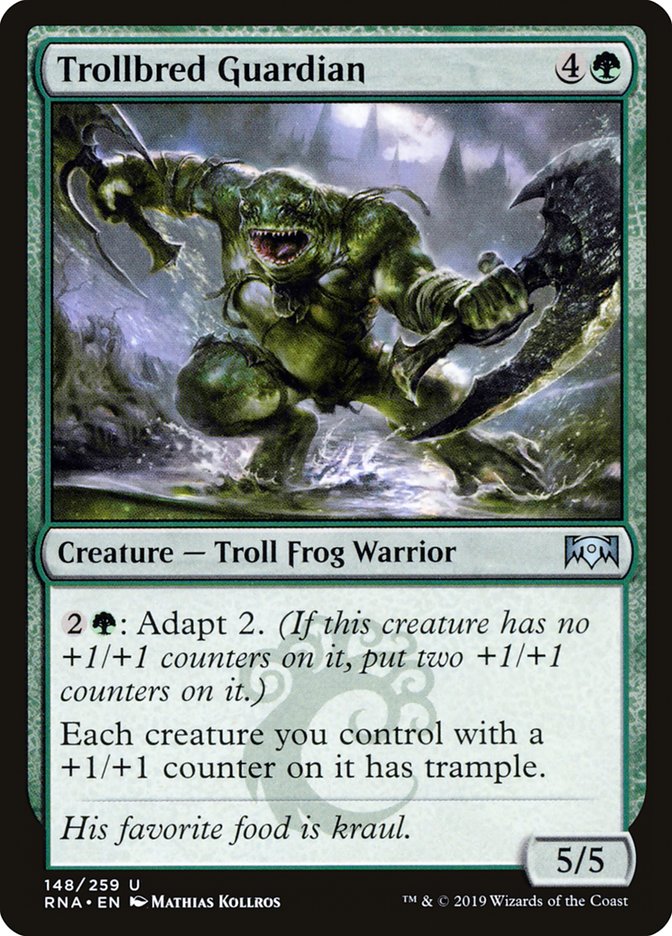 Trollbred Guardian [Ravnica Allegiance] | Good Games Morley