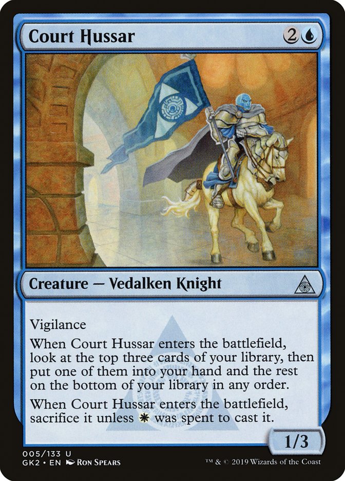 Court Hussar [Ravnica Allegiance Guild Kit] | Good Games Morley