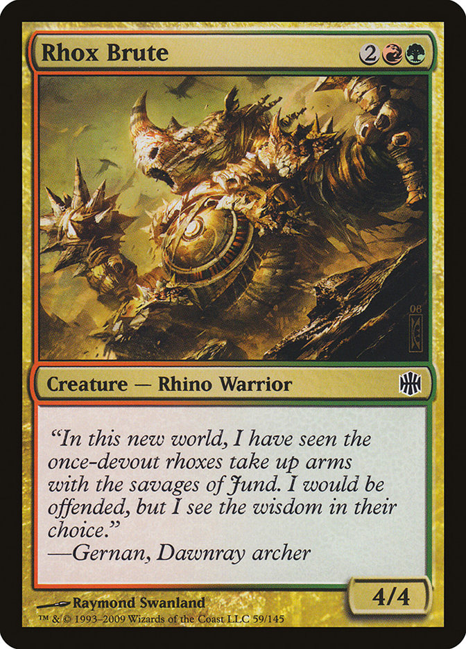 Rhox Brute [Alara Reborn] | Good Games Morley