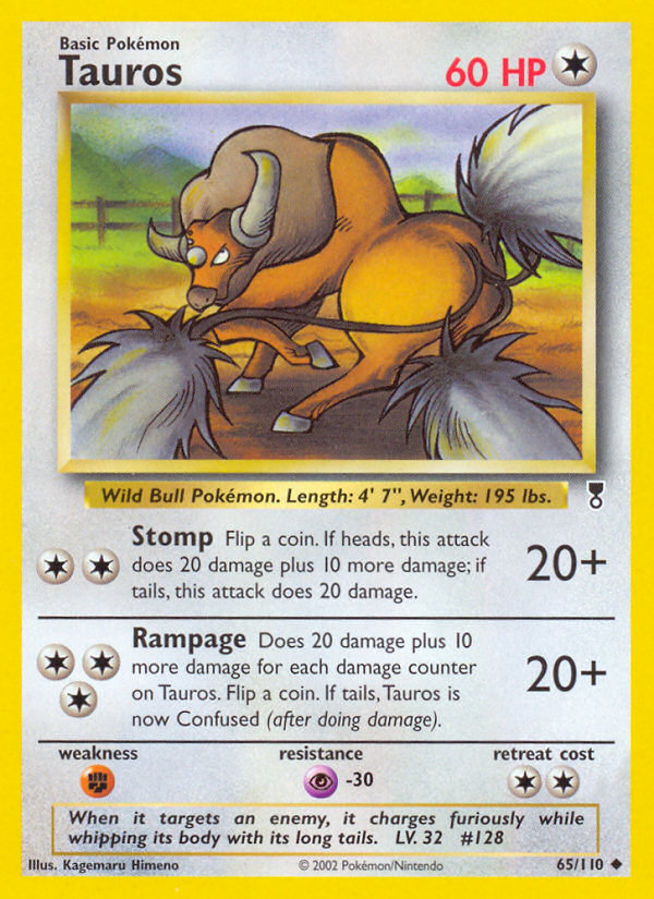 Tauros (65/110) [Legendary Collection] | Good Games Morley