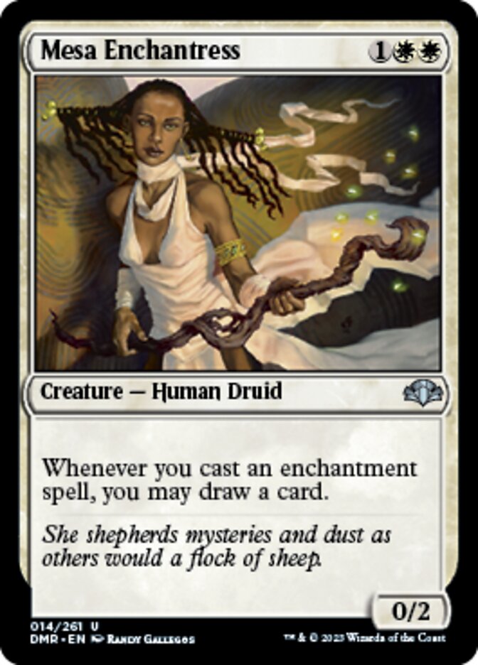 Mesa Enchantress [Dominaria Remastered] | Good Games Morley