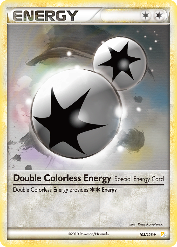Double Colorless Energy (103/123) [HeartGold & SoulSilver: Base Set] | Good Games Morley