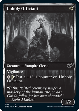 Unholy Officiant [Innistrad: Double Feature] | Good Games Morley