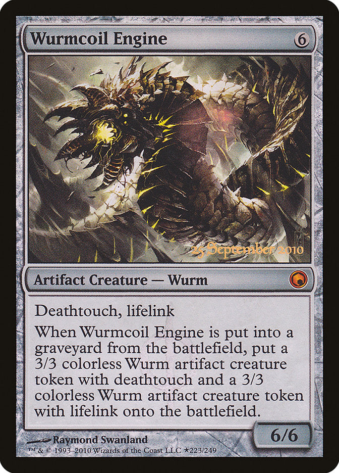 Wurmcoil Engine [Scars of Mirrodin Prerelease Promos] | Good Games Morley
