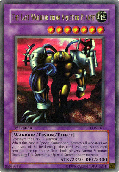 The Last Warrior from Another Planet [LON-077] Ultra Rare | Good Games Morley