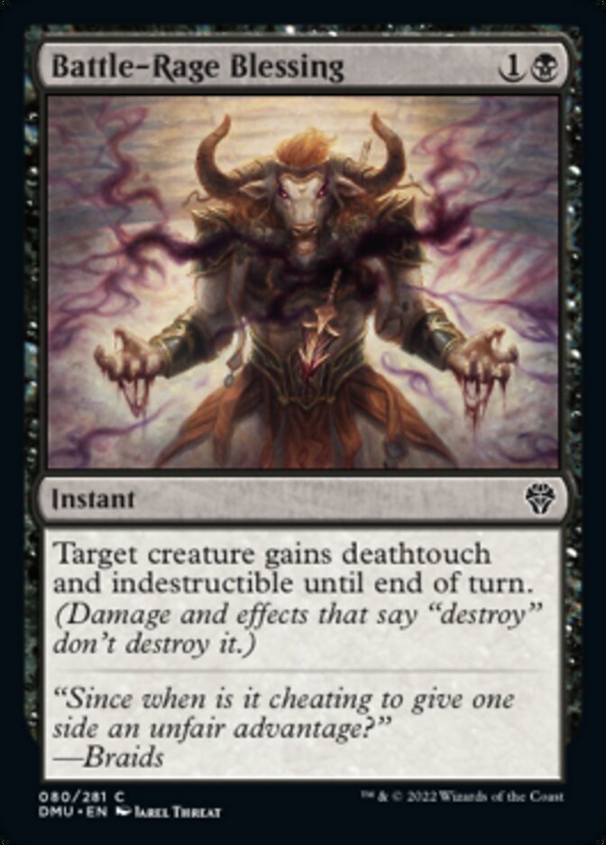 Battle-Rage Blessing [Dominaria United] | Good Games Morley
