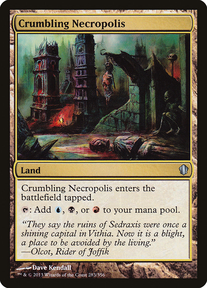 Crumbling Necropolis [Commander 2013] | Good Games Morley
