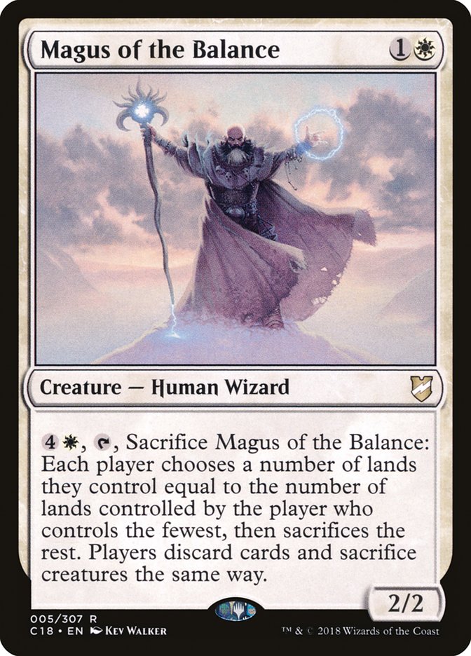 Magus of the Balance [Commander 2018] | Good Games Morley