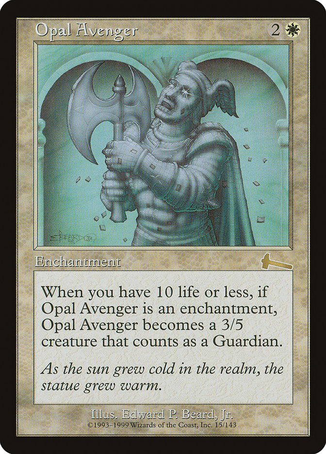 Opal Avenger [Urza's Legacy] | Good Games Morley