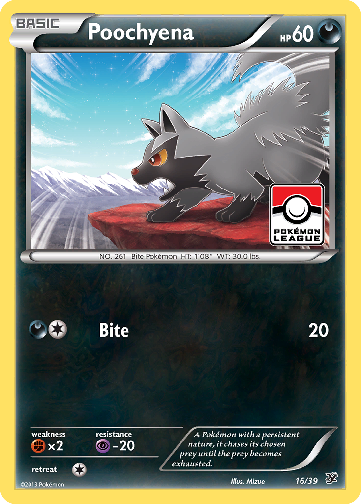 Poochyena (16/39) [XY: Kalos Starter Set] | Good Games Morley