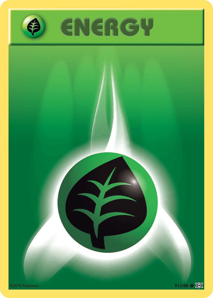 Grass Energy (91/108) [XY: Evolutions] | Good Games Morley