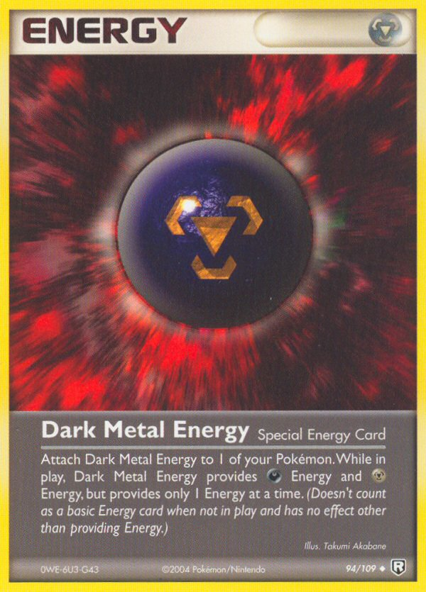Dark Metal Energy (94/109) [EX: Team Rocket Returns] | Good Games Morley