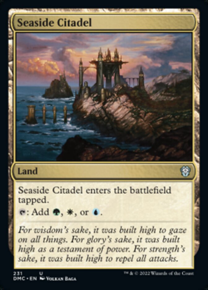 Seaside Citadel [Dominaria United Commander] | Good Games Morley