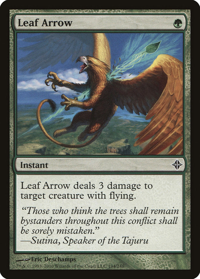 Leaf Arrow [Rise of the Eldrazi] | Good Games Morley