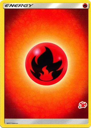 Fire Energy (Charizard Stamp #8) [Battle Academy 2020] | Good Games Morley