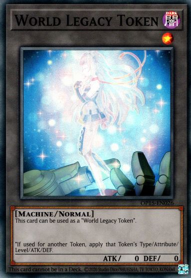 World Legacy Token [OP15-EN026] Super Rare | Good Games Morley