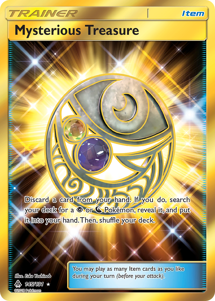 Mysterious Treasure (145/131) [Sun & Moon: Forbidden Light] | Good Games Morley