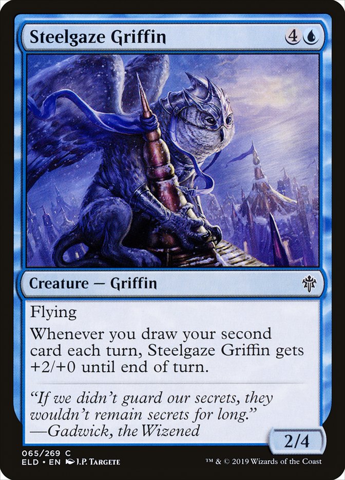 Steelgaze Griffin [Throne of Eldraine] | Good Games Morley