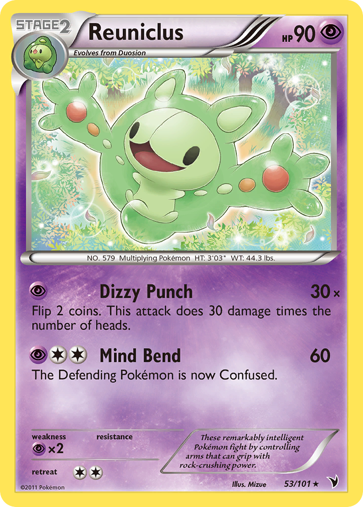 Reuniclus (53/101) [Black & White: Noble Victories] | Good Games Morley