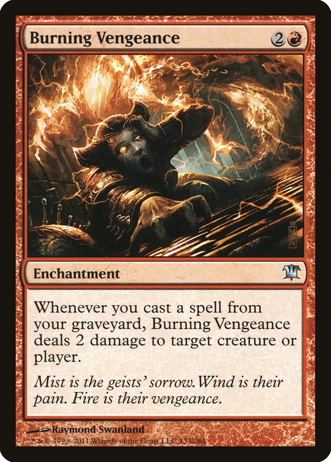 Burning Vengeance [Innistrad] | Good Games Morley