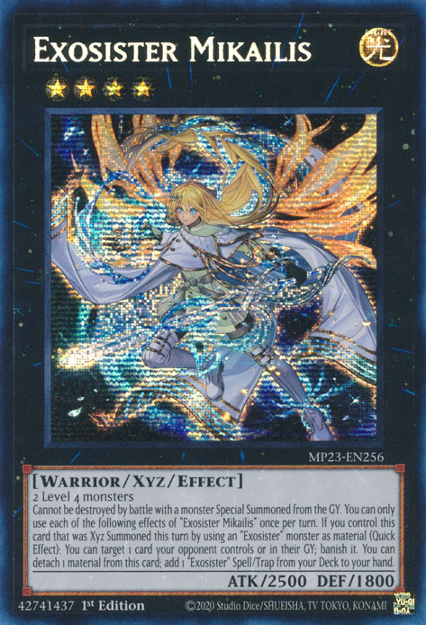 Exosister Mikailis [MP23-EN256] Prismatic Secret Rare | Good Games Morley