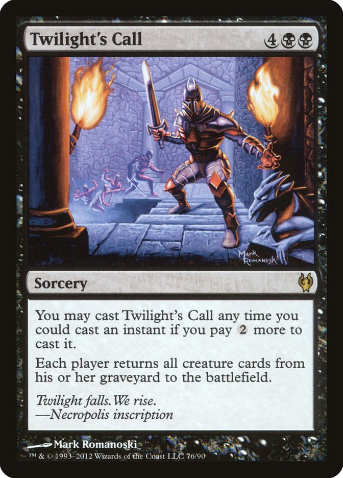 Twilight's Call [Duel Decks: Izzet vs. Golgari] | Good Games Morley