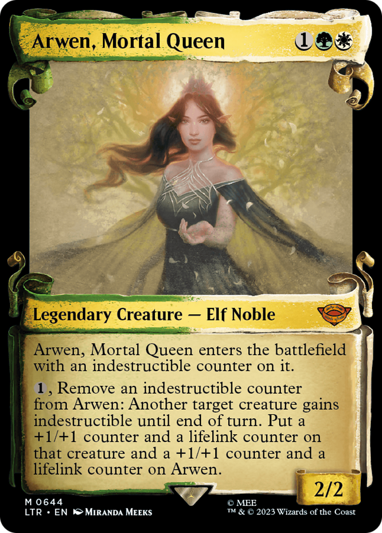Arwen, Mortal Queen [The Lord of the Rings: Tales of Middle-Earth Showcase Scrolls] | Good Games Morley