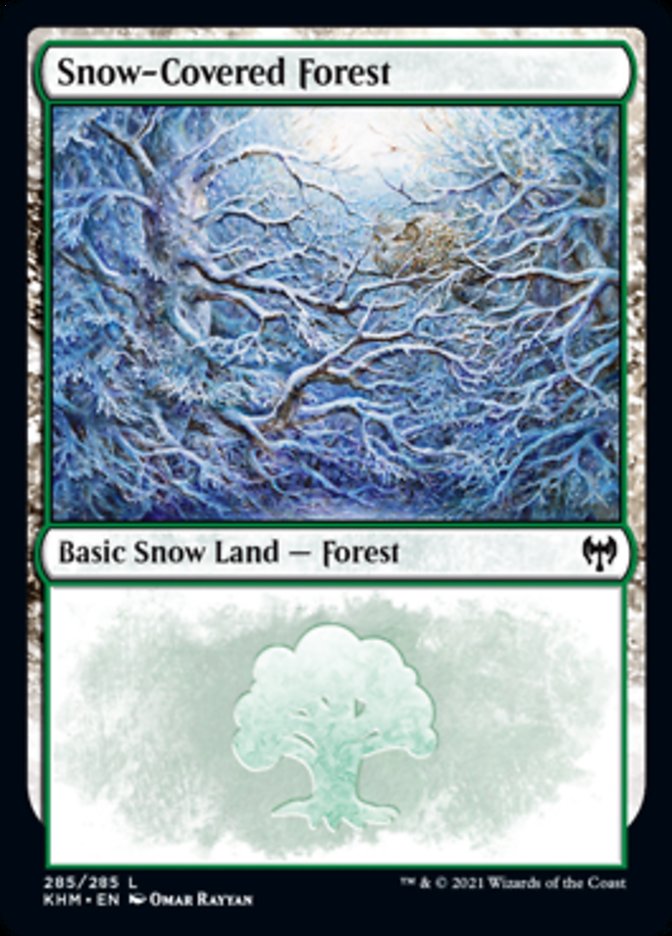 Snow-Covered Forest (285) [Kaldheim] | Good Games Morley