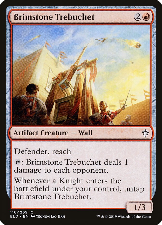 Brimstone Trebuchet [Throne of Eldraine] | Good Games Morley