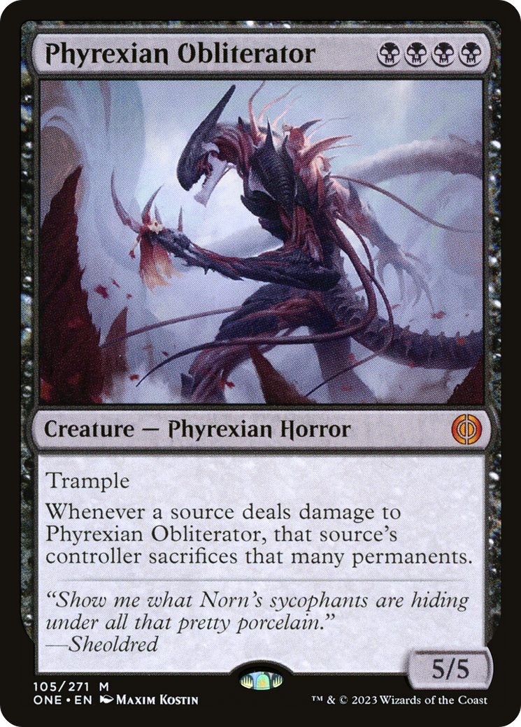 Phyrexian Obliterator [Phyrexia: All Will Be One] | Good Games Morley