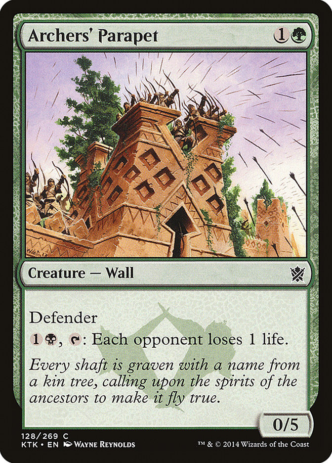 Archers' Parapet [Khans of Tarkir] | Good Games Morley