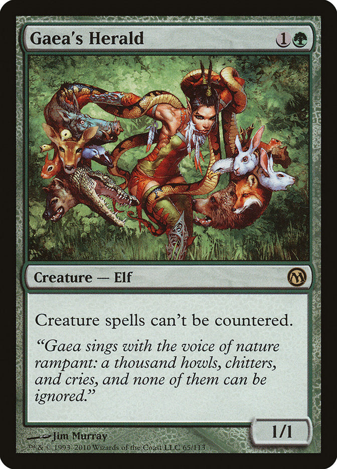 Gaea's Herald [Duels of the Planeswalkers] | Good Games Morley