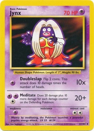 Jynx (31/102) [Base Set Unlimited] | Good Games Morley