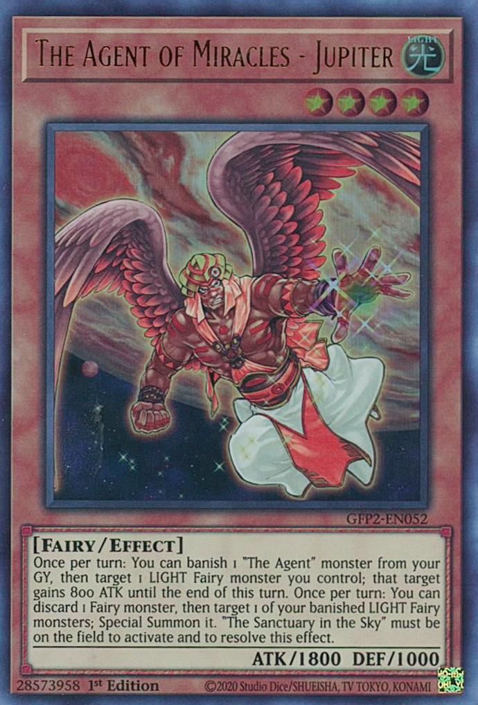 The Agent of Miracles - Jupiter [GFP2-EN052] Ultra Rare | Good Games Morley