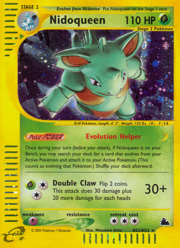 Nidoqueen (H21/H32) [Skyridge] | Good Games Morley