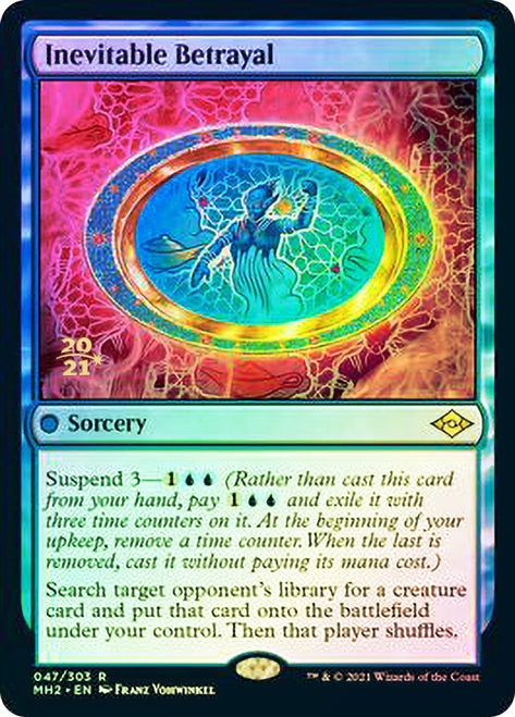 Inevitable Betrayal [Modern Horizons 2 Prerelease Promos] | Good Games Morley