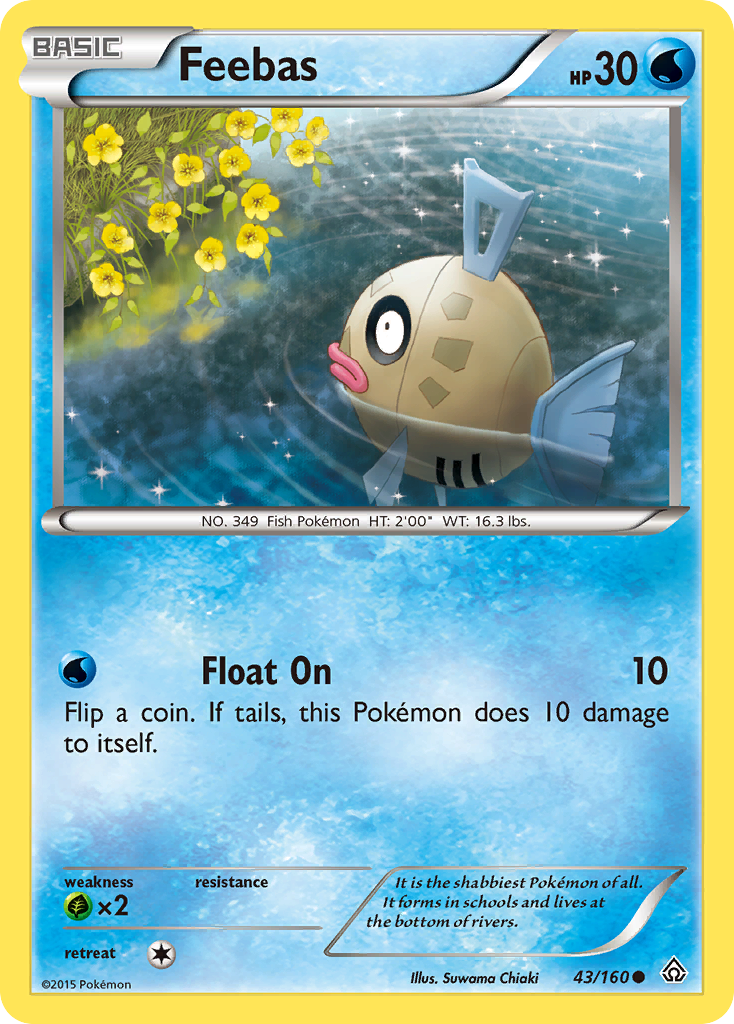 Feebas (43/160) [XY: Primal Clash] | Good Games Morley
