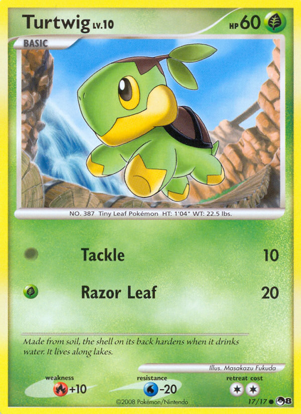 Turtwig (17/17) [POP Series 8] | Good Games Morley