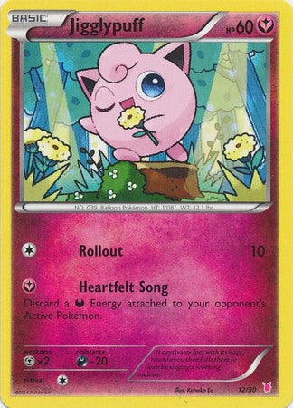 Jigglypuff (12/30) [XY: Trainer Kit 1 - Wigglytuff] | Good Games Morley