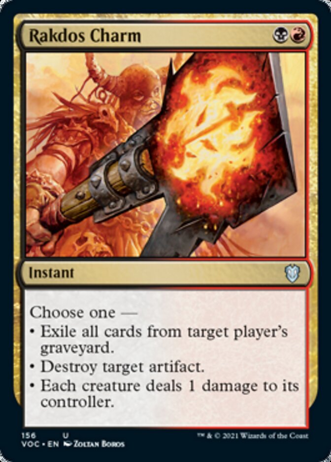 Rakdos Charm [Innistrad: Crimson Vow Commander] | Good Games Morley
