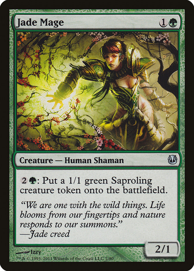 Jade Mage [Duel Decks: Ajani vs. Nicol Bolas] | Good Games Morley