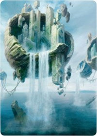 Island 2 Art Card [Zendikar Rising Art Series] | Good Games Morley