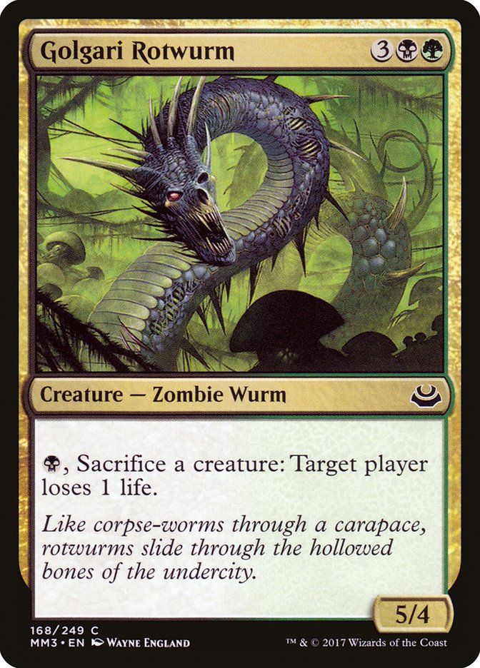 Golgari Rotwurm [Modern Masters 2017] | Good Games Morley