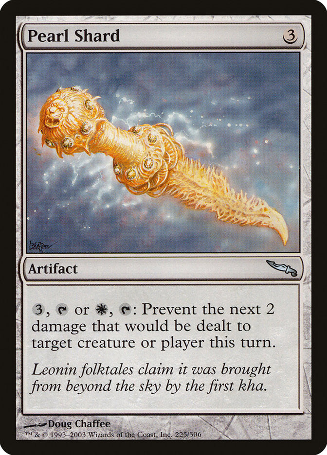 Pearl Shard [Mirrodin] | Good Games Morley