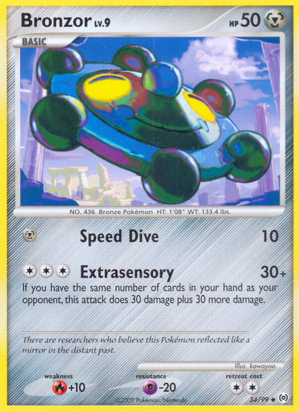 Bronzor (34/99) [Platinum: Arceus] | Good Games Morley