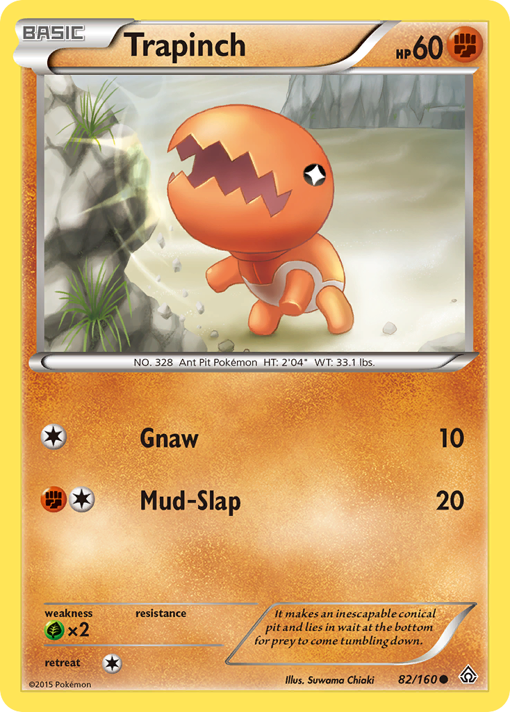 Trapinch (82/160) [XY: Primal Clash] | Good Games Morley