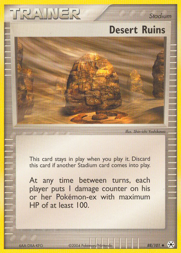 Desert Ruins (88/101) [EX: Hidden Legends] | Good Games Morley