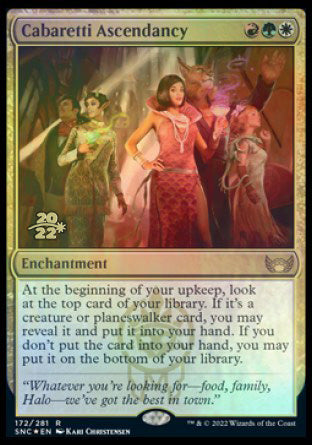 Cabaretti Ascendancy [Streets of New Capenna Prerelease Promos] | Good Games Morley