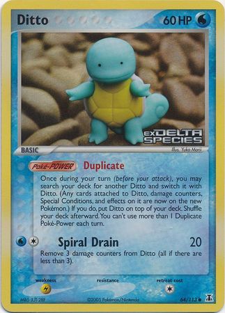 Ditto (64/113) (Stamped) [EX: Delta Species] | Good Games Morley