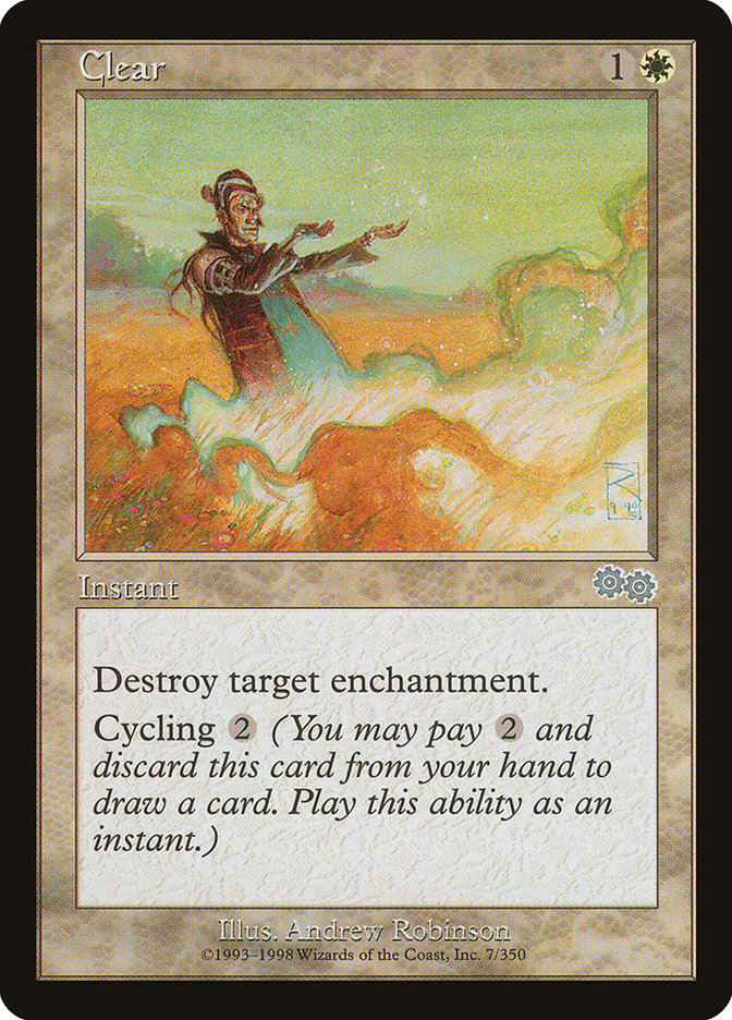 Clear [Urza's Saga] | Good Games Morley